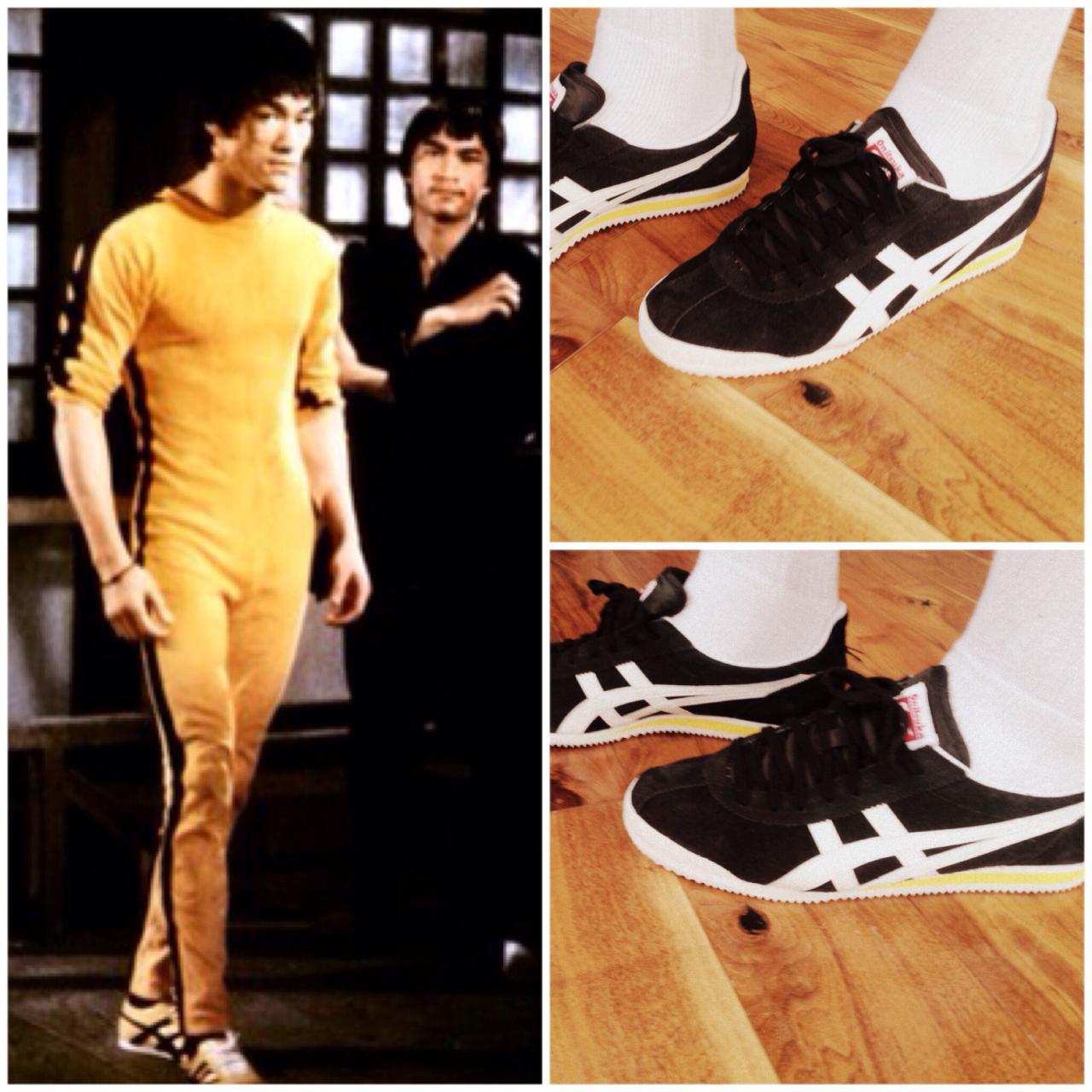 Onitsuka Tiger Bruce Lee Casual Sport Sneakers Asics Black And White  Classic Moderne Shoe | Bruce Lee, Sneakers, Asics Sneakers