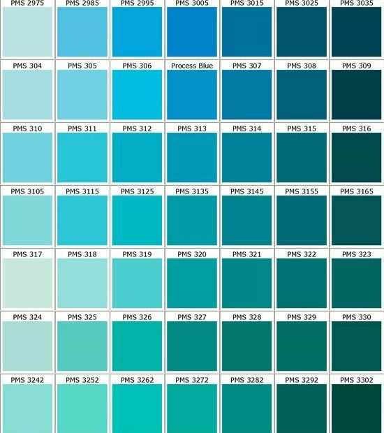 Hive 2 Is Aqua/Blue! | Pantone Color Chart, Pantone Color, Color Chart