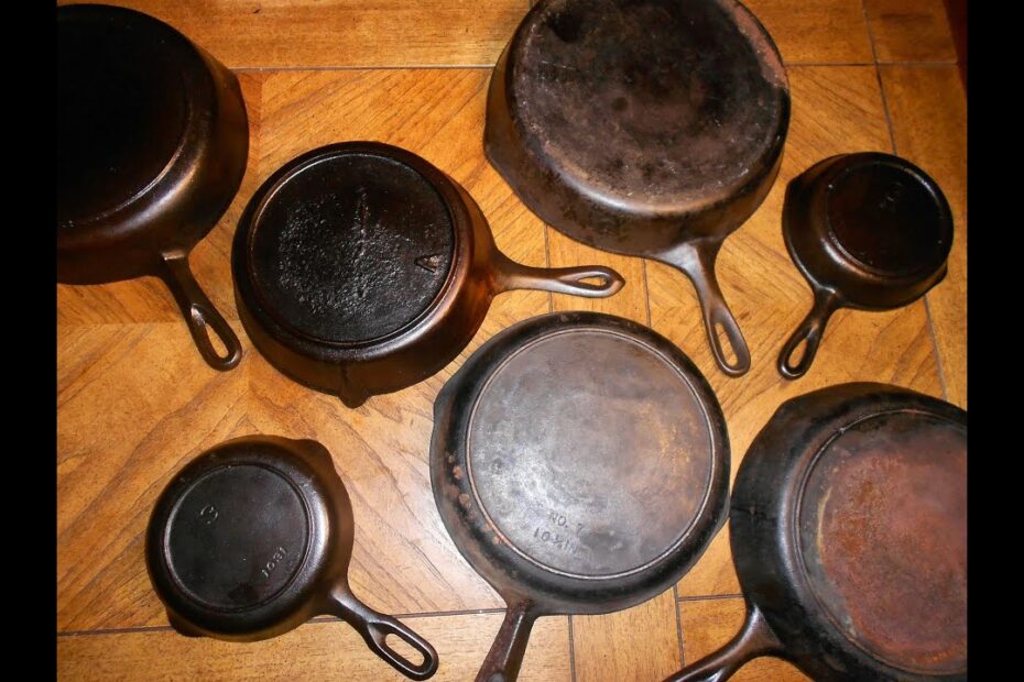 Identifying Old Cast Iron Pans - Youtube