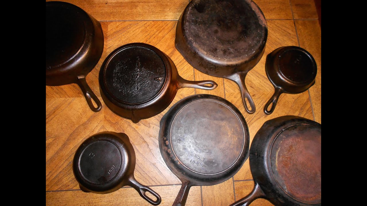 Identifying Old Cast Iron Pans - Youtube