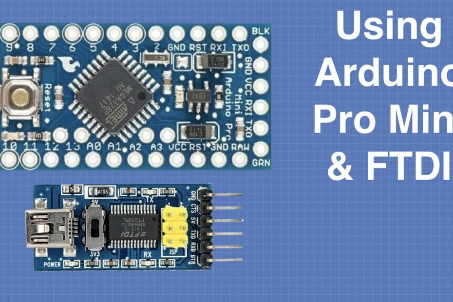 Using The Arduino Pro Mini & Ftdi - Youtube