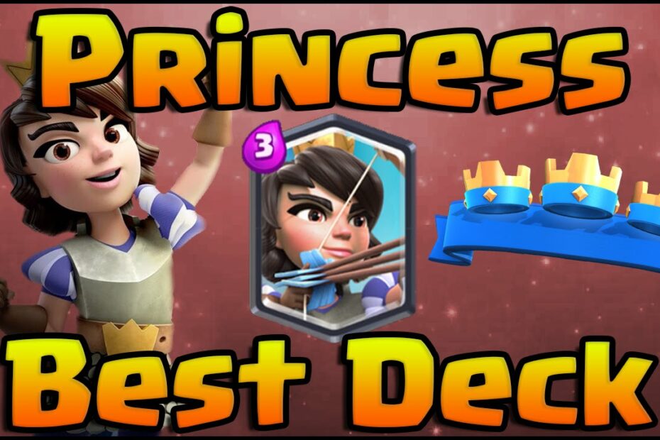 Clash Royale - Best Princess Decks And Strategy For Arena 7 & Arena 8! Hog  Rider Deck & Royal Giant - Youtube