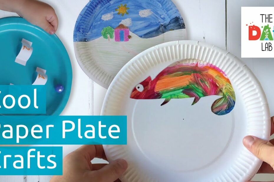 5 Amazing Paper Plate Art And Craft Ideas For Kids | Paper Plate Craft,  Puzzles And Games For Kids - Youtube