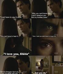 Damon Tells Elena He Loves Her [2X08] Rose - Youtube