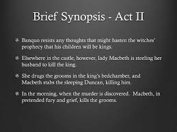Macbeth Act Ii. - Ppt Video Online Download