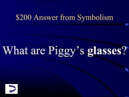 Piggy'S Glasses - William Golding